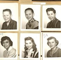 Class of 1963, individual photos from 7th grade